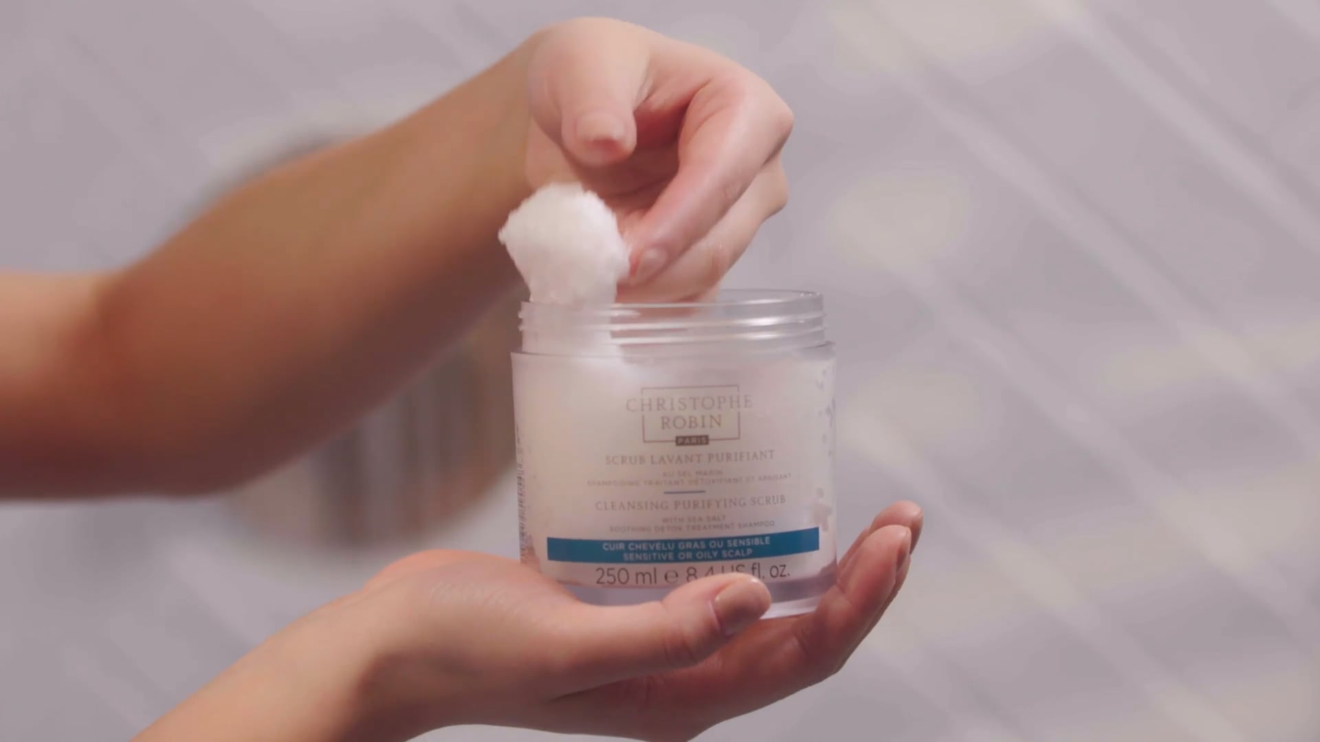 Mini Purifying Scalp Scrub with Sea Salt Christophe Robin Sephora